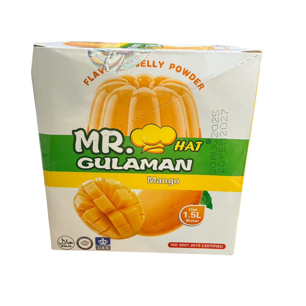 Mr. Hat Gulaman Mango Flavour 250g