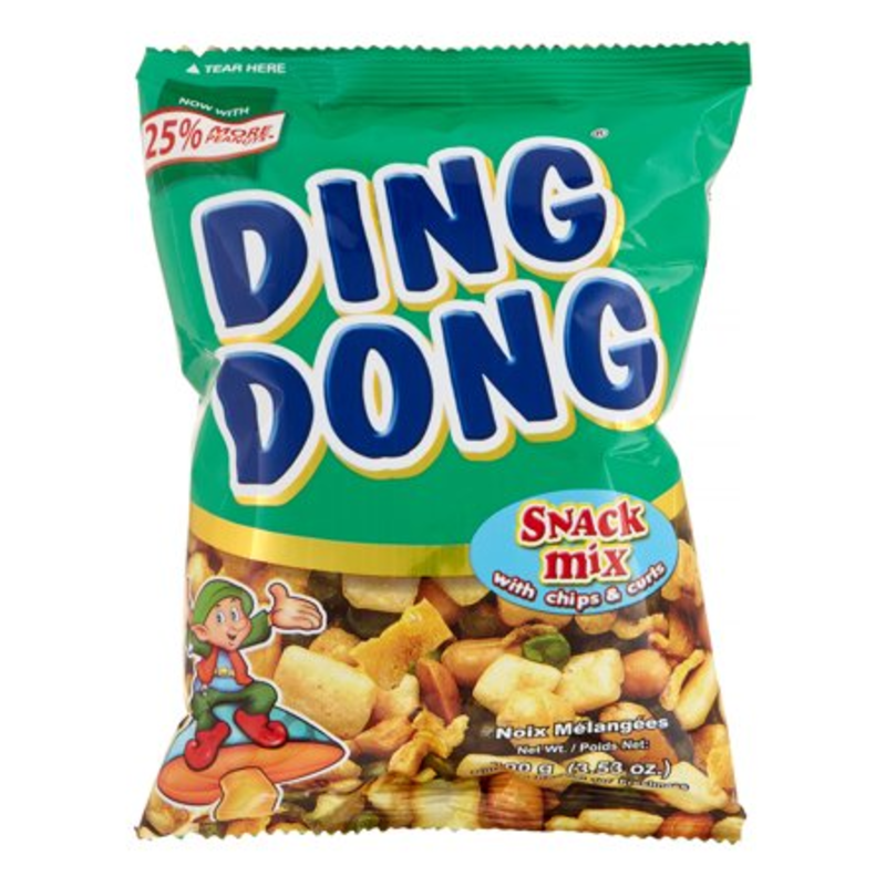 Ding Dong Snack Mix (chips & curls) - Original 95g
