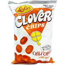 Leslie's Clover Chips - Chili & Cheese 145g